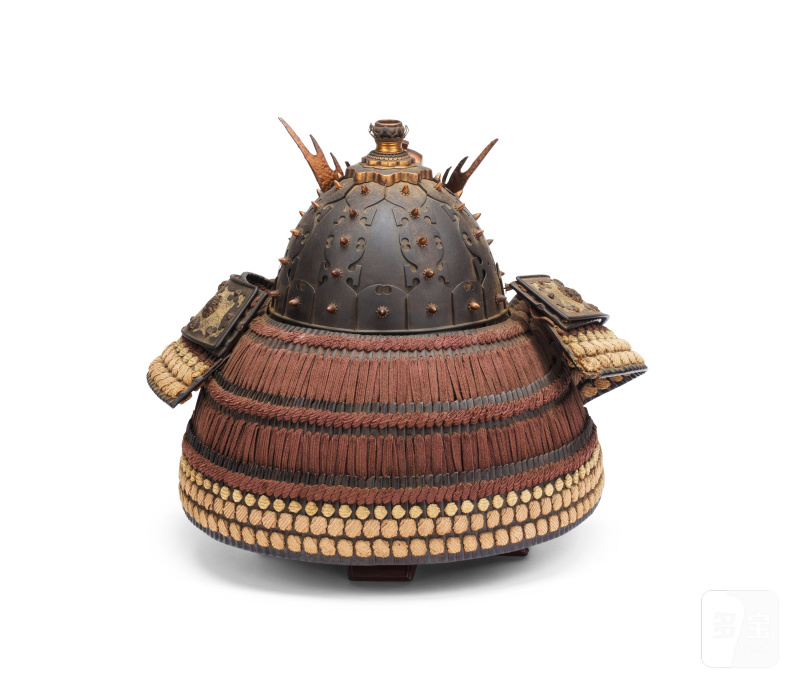 意大利家族收藏 | KABUTO DE TYPE HOSHI-BACHI À RIVETS SAILLANTS - 图2